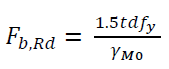 Connecting Hollow Structural Section Members with Through-Bolts 3 equation3 e1590633505547 Connecting Hollow Structural Section Members with Through-Bolts