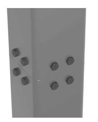 HSS Blind Structural Fasteners 1 Blind Structural Fasteners Figure1 HSS Splice With Blind Structural Fasteners HSS Blind Structural Fasteners