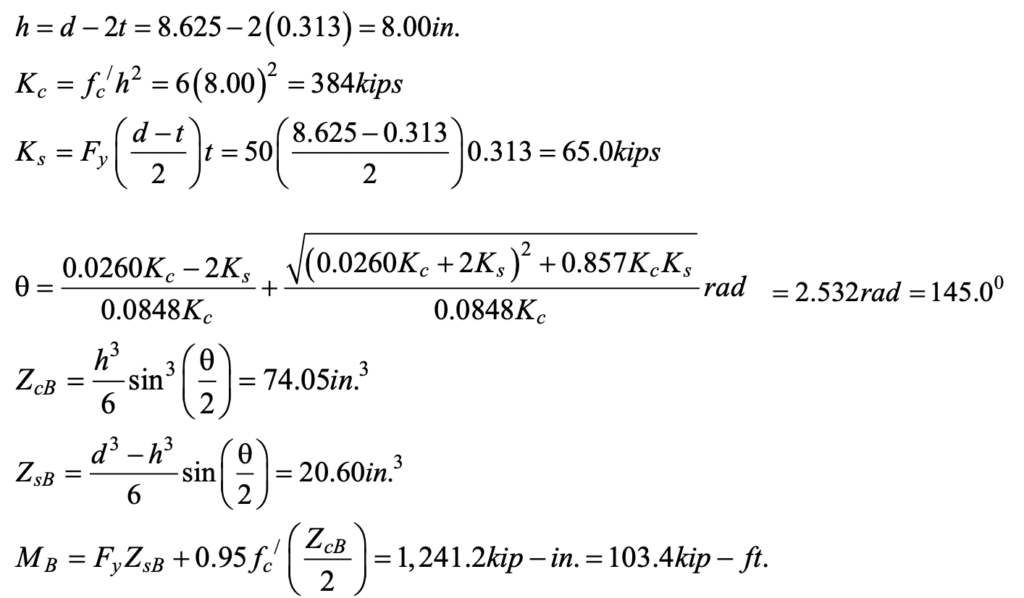 HSS Bollards 6 HSS Bollards Equation 4 HSS Bollards