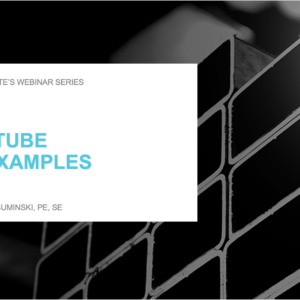 Tube-To-Tube Design Examples Webinar On Demand