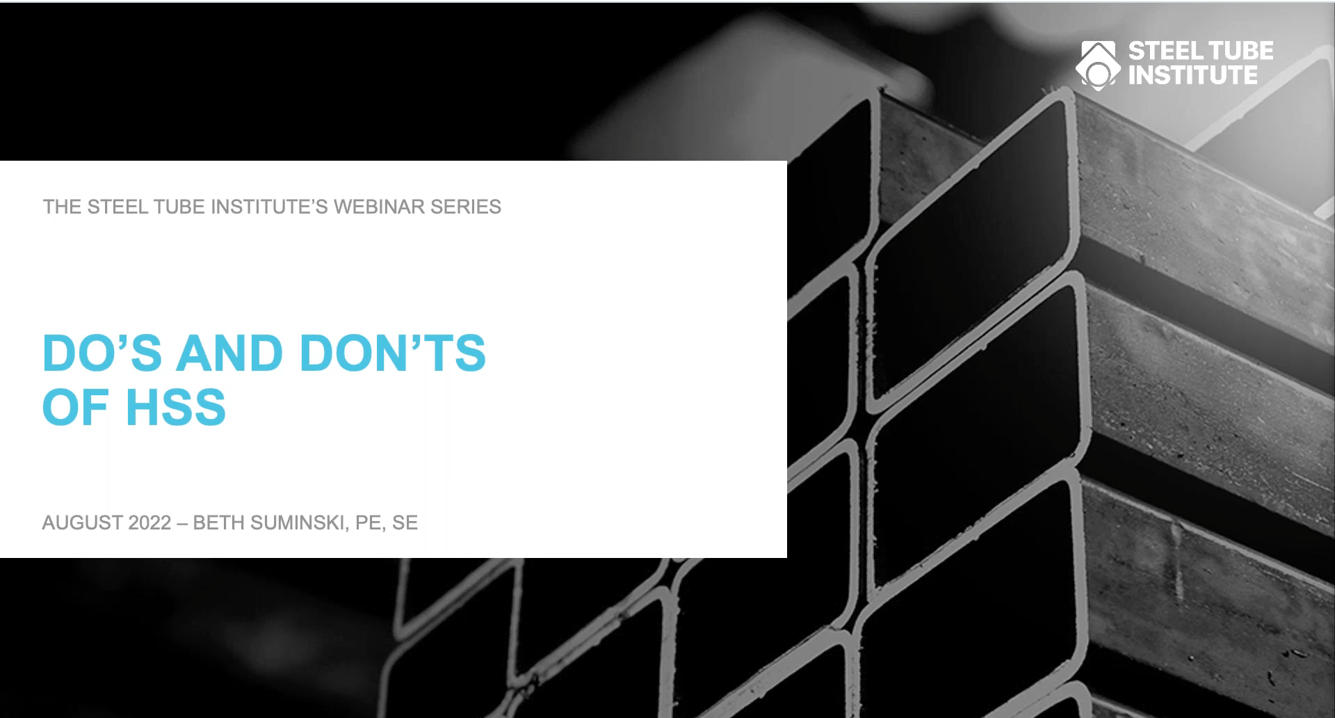 HSS Webinars On Demand 27 Do's and Don'ts of HSS Webinar on Demand