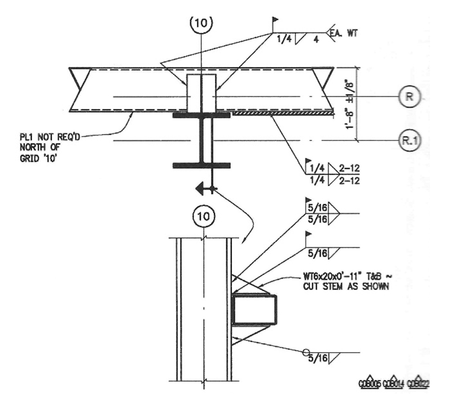 HSS Beam to HSS Column Connections 13 HSS Girt Offset From Supporting Column