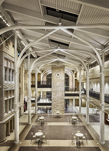 Leaning on HSS and Cross-Company Collaboration to Achieve Innovative Designs 4 Joliet Central High School