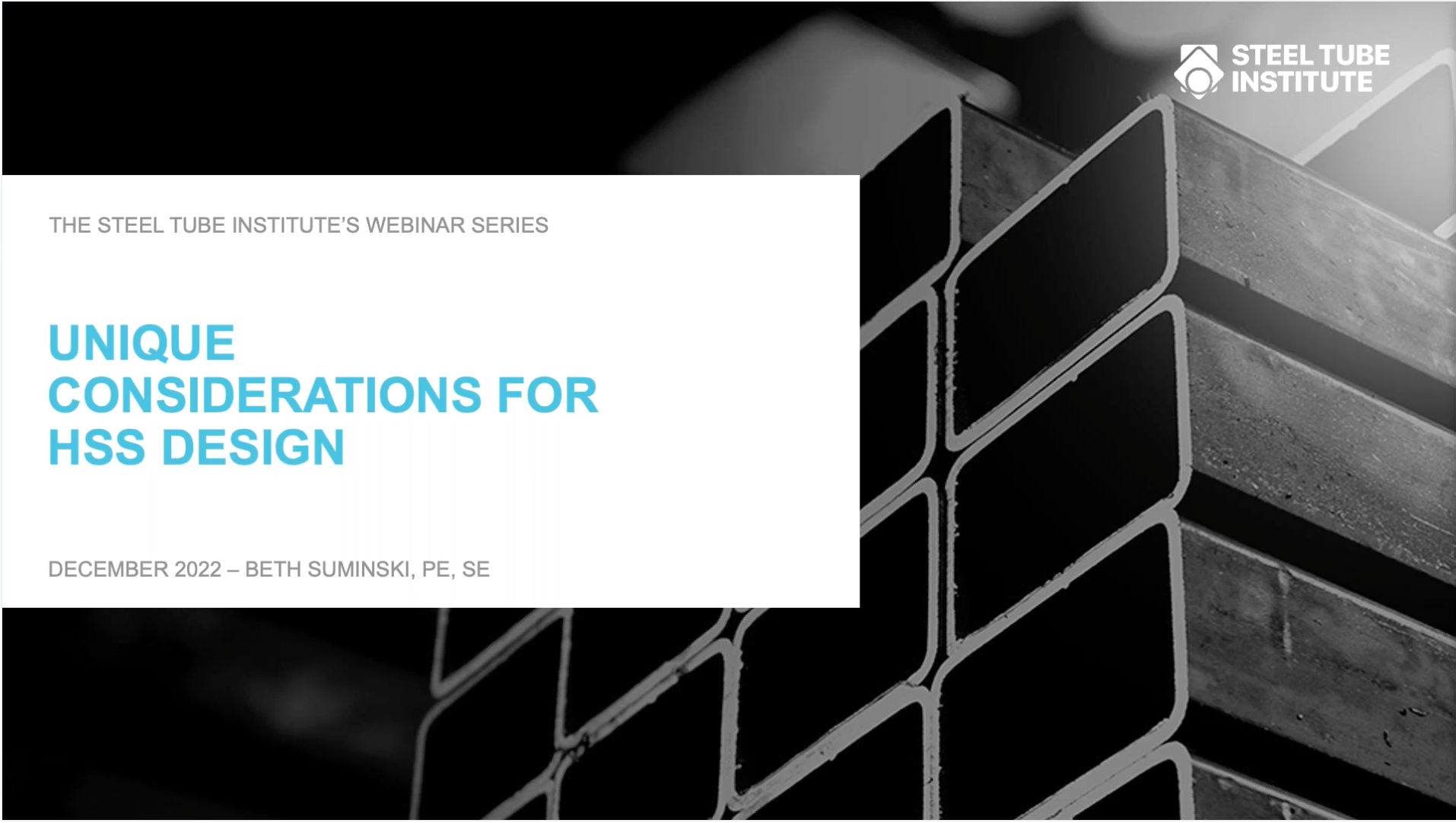 HSS Webinars On Demand 19 Unique Considerations for HSS Design - Webinar On Demand cover
