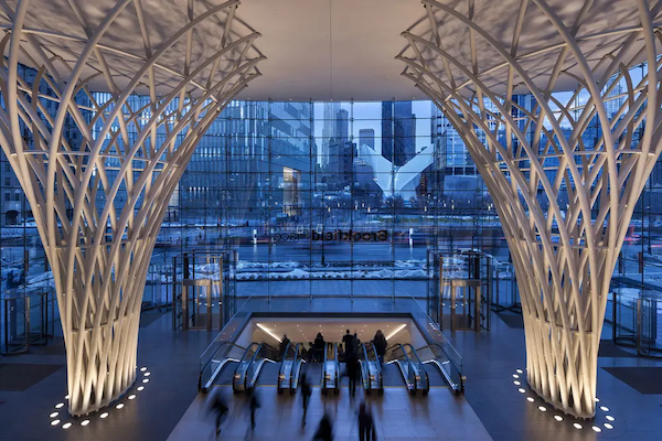 HSS Webinars On Demand 17 Brookfield Place Entry Pavilion - credit Walters Group