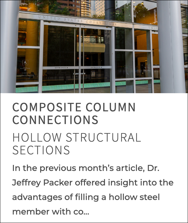 HSS Reference Guide No. 1: Composite HSS 12 Composite Column Connections HSS Reference Guide No. 1: Composite HSS