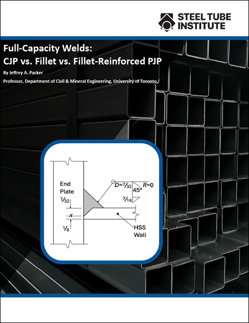 HSS Insider - Dec. 2024 - Viable Alternatives to CJP Welds 2 Full-Capacity Welds: CJP vs. Fillet vs. Fillet-Reinforced PJP article cover