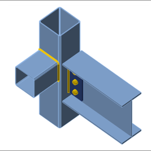 HSS Connection Design - 3D